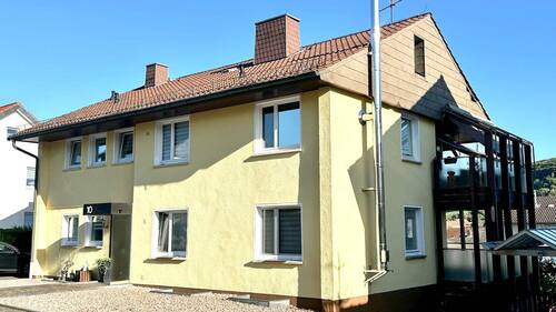 Hausansicht - Zweifamilienwohnhaus in Friedewald zu verkaufen!