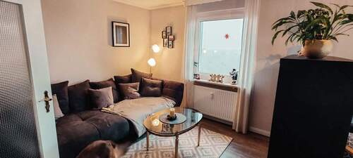 Wohnzimmer innen als es einger - 