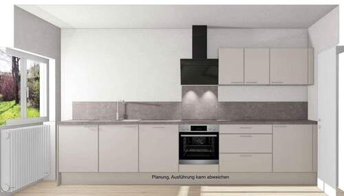 Küchenplanung - Etagenwohnung mit 74,00 m&sup2; in Gerbrunn zur Miete