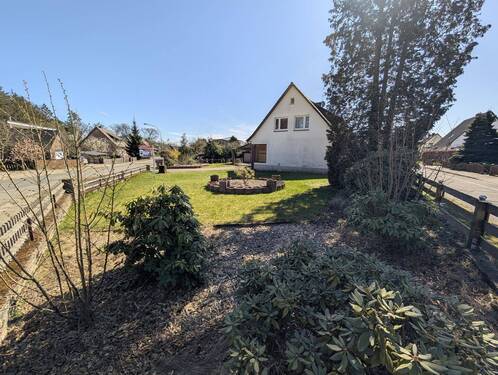 Garten - Einfamilienhaus mit 228,00 m&sup2; in Faßberg / Müden (Örtze) zum Kaufen
