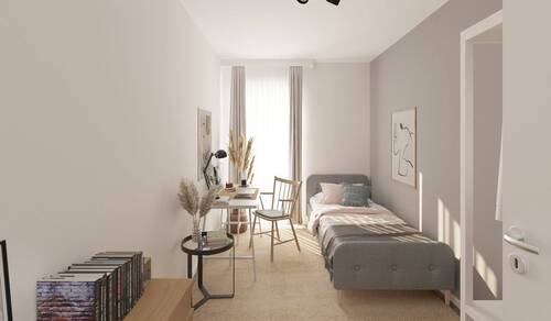 Das Kinderzimmer bietet Raum zur Entfaltung - 