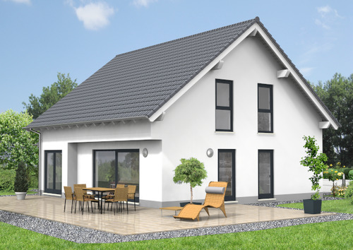 Ansicht - Verwirklichen Sie Ihren Wohntraum auf 620 m² Grundstück in Leidersbach!