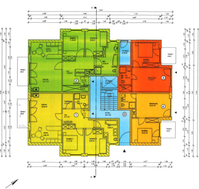 Geschossplan Erdgeschoss - 