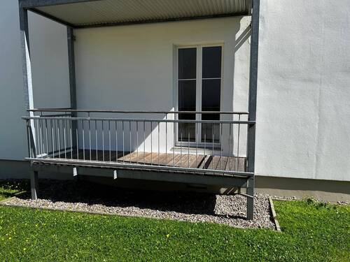 Balkon Süd/West - Etagenwohnung mit 72,00 m² in Stralsund zur Miete