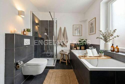 KI-generierter Einrichtungsvorschlag Vollbad - 