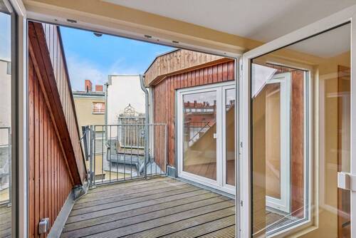 Dachterrasse mit Nordwestausrichtung - 