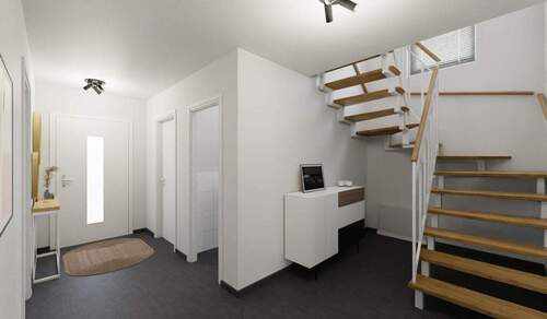 Heller und freundlicher Eingangsbereich - 