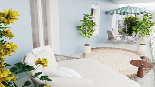 Visualisierung Balkon - 