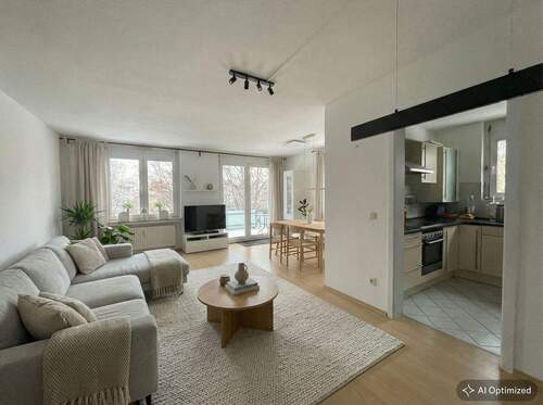 Referenzbild Wohnzimmer - 3 Zimmer Etagenwohnung zum Kaufen in Leipzig