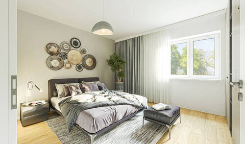Schlafzimmer. - 