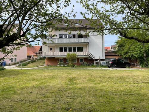 Außenansicht Gartenseite - Bitte nicht mehr anfragen! Mehrfamilienhaus mit 3 derzeit vermieteten Wohneinheiten