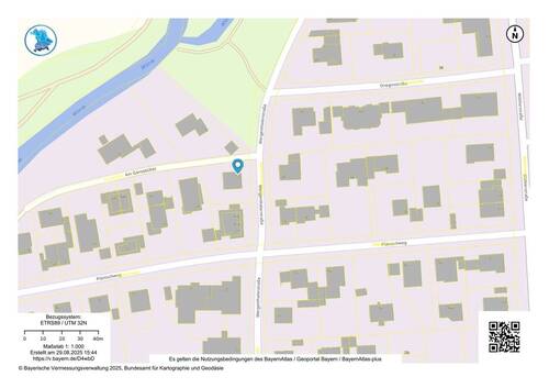 Lageplan Parzellkarte - Grundstück in München zum Kaufen