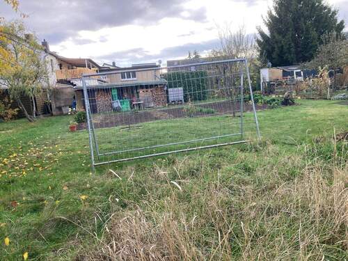 Garten - Doppelhaushälfte mit 133,00 m&sup2; in Zwenkau zum Kaufen