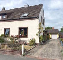 PURNHAGEN-IMMOBILIEN - Gepflegte Doppelhaushälfte mit Garage in ruhiger Lage von Blumenthal-Bockhorn - Bremen / Bockhorn Lüssum-Bockhorn