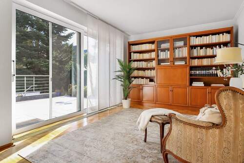 Wohnzimmer EG (nachträglicher Anbau) - 6 Zimmer Doppelhaushälfte in Bielefeld