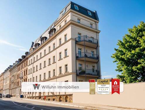 Eckgebäude - Am Karl-Heine-Kanal 