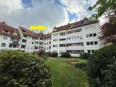 WestAnsicht - MITTENDRIN (statt nur dabei) - Sonnige 3-Zimmer-ETW mit West-Loggia & unverbaubarem Ausblick