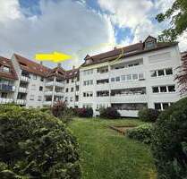 MITTENDRIN (statt nur dabei) - Sonnige 3-Zimmer-ETW mit West-Loggia & unverbaubarem Ausblick - Erlangen Innenstadt