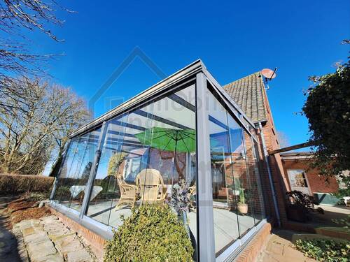 Außenansicht Sommergarten - 4 Zimmer Einfamilienhaus zum Kaufen in Jemgum
