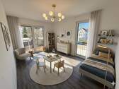 Visualisierung Kinderzimmer - Reihenendhaus mit 148,00 m&sup2; in Gauting zum Kaufen