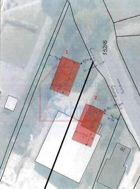 Bauvorhaben - Plan Teilung Grdst - 