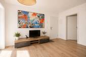 Wohnzimmer - 2 Zimmer Etagenwohnung in Leipzig