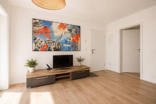 Wohnzimmer - 2 Zimmer Etagenwohnung in Leipzig