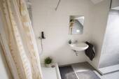Badezimmer - Etagenwohnung mit 66,50 m&sup2; in Leipzig zur Miete