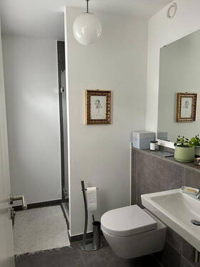 Bad mit WC + Dusche im EG - 
