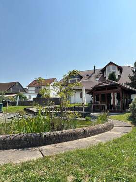 Blick aufs Haus - 