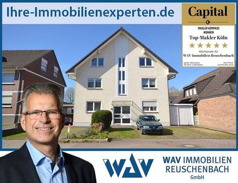 Ansicht - Großzügige 3-Zimmer-Dachgeschosswohnung mit Balkon, Carport & Stellplatz in Niederkassel-Rheidt