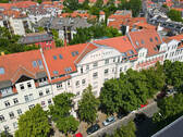 Drohnenaufnahme - 3 Zimmer Etagenwohnung zur Miete in Leipzig