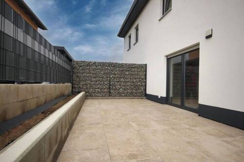 Terrasse - Doppelhaushälfte mit 107,00 m² in Borna zum Kaufen