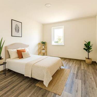 Gemütliches Schlafzimmer - 1 - 4 Zimmer Einfamilienhaus in Schönwölkau