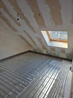 DG Wohnraum, Fußbodenheizung - 