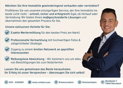 Profitieren Sie von uns! - 4 Zimmer Etagenwohnung in Bad Ditzenbach / Gosbach