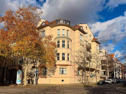 Einheit in rot markiert - 2 Zimmer Einfamilienhaus zum Kaufen in Leipzig