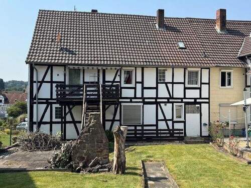 Rückansicht - 5 Zimmer Doppelhaushälfte in Guxhagen