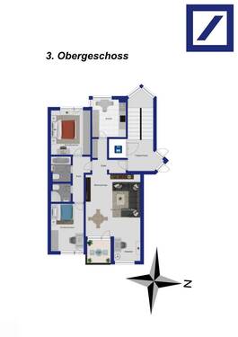 3. Obergeschoss Illustration - 
