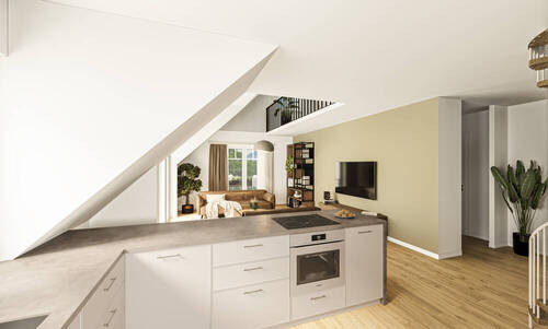 Esszimmer-Wohnzimmer WHG 4 - 
