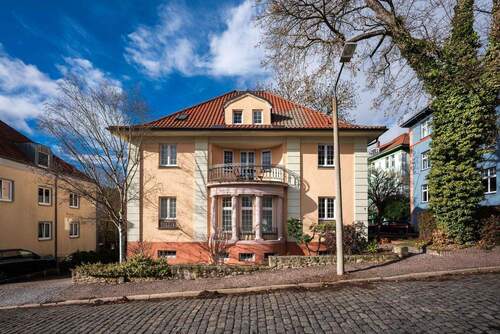 Außenansicht - Villencharakter in Jena-West: Repräsentatives Wohn- und Geschäftshaus mit flexibler Nutzung