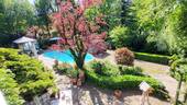 Blick auf den Garten - Mehrfamilienhaus, Wohnhaus in Bissendorf zum Kaufen