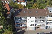 Luftbild Süd - 3 Zimmer Wohnung mit Balkon und Garage
