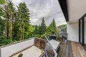 Balkon mit Blick ins Grüne inklusive - 