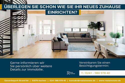 Überlegen Sie schon wie Sie Ihr neues Zuhasue einrichten - 