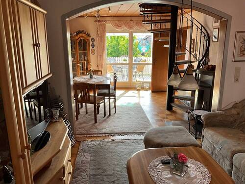 Blick zum Balkon - Einfamilienhaus mit 120,00 m&sup2; in Ettenheim zum Kaufen