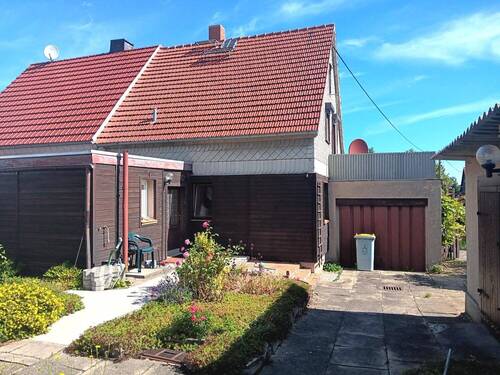 Hinteransicht - 4 Zimmer Doppelhaushälfte zum Kaufen in Oderwitz