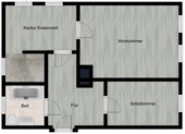 Obermarkt 47, Waldheim, 1. OG links, 2RW.PNG - 