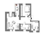 Apartement Möblierungsvorschlag - 