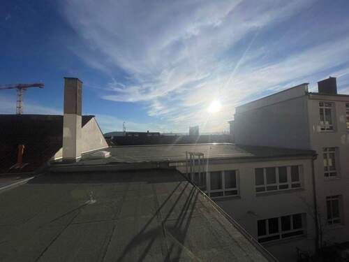 Aussicht Balkon straßenfern - 